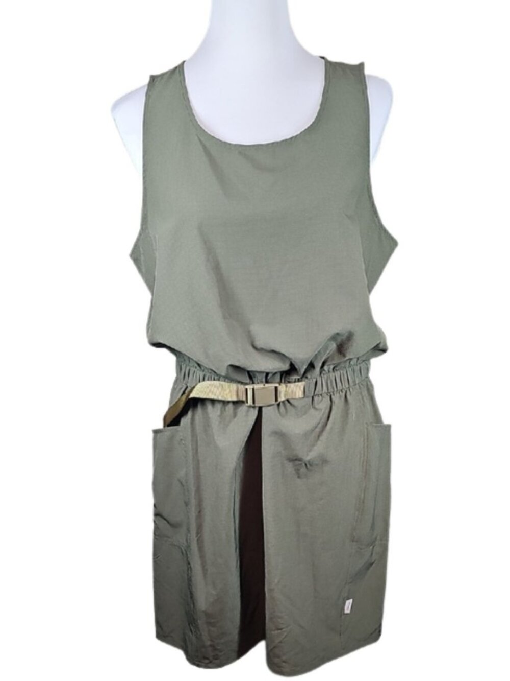 Magellan Outdoors Pro Explore Belted Outdoor Dress M Olive Gorpcore Hiking